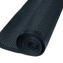Aufgerollte, schwarze Gutta Noppenbahn (0,50 m x 5 m) für Drainage und Grundmauerschutz.