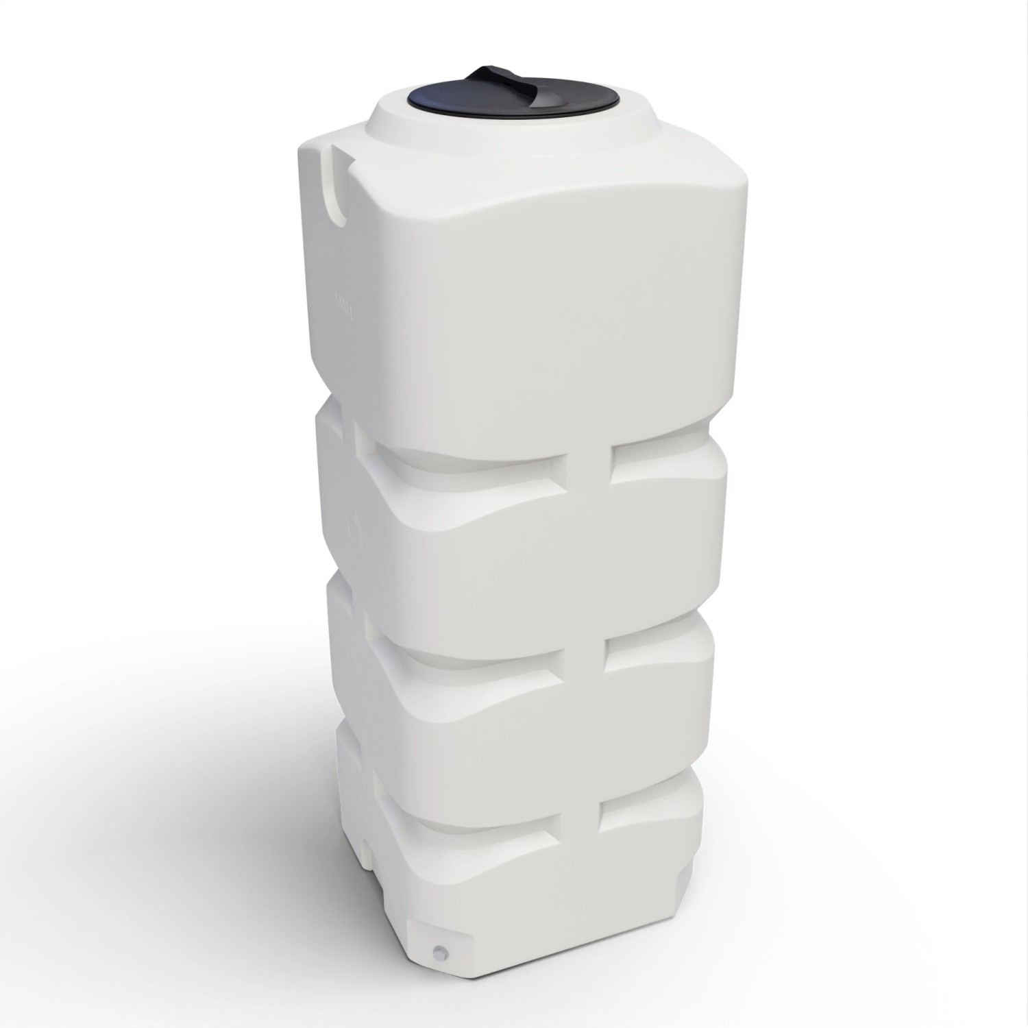 KMND 1000L Quadratisch Trinkwasser Wassertank Weiß