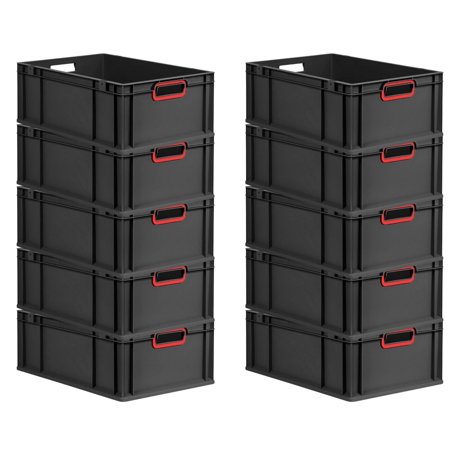 PROREGAL SparSet 10x Eurobox Nextgen Color HxBxT 22x40x60cm 44 Liter Griffe günstig online kaufen