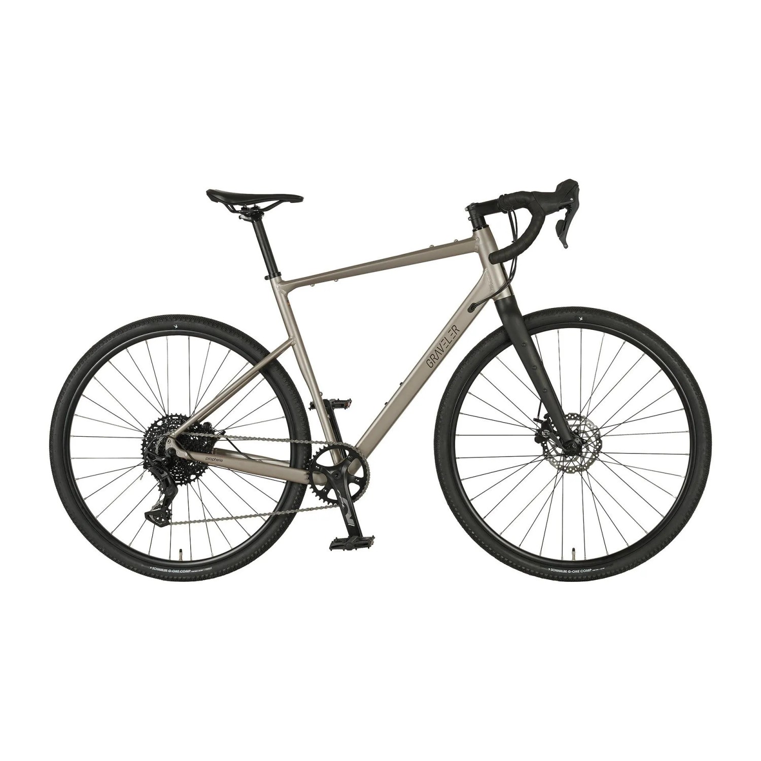 Prophete Trekkingrad Graveler Silber 28 Zoll