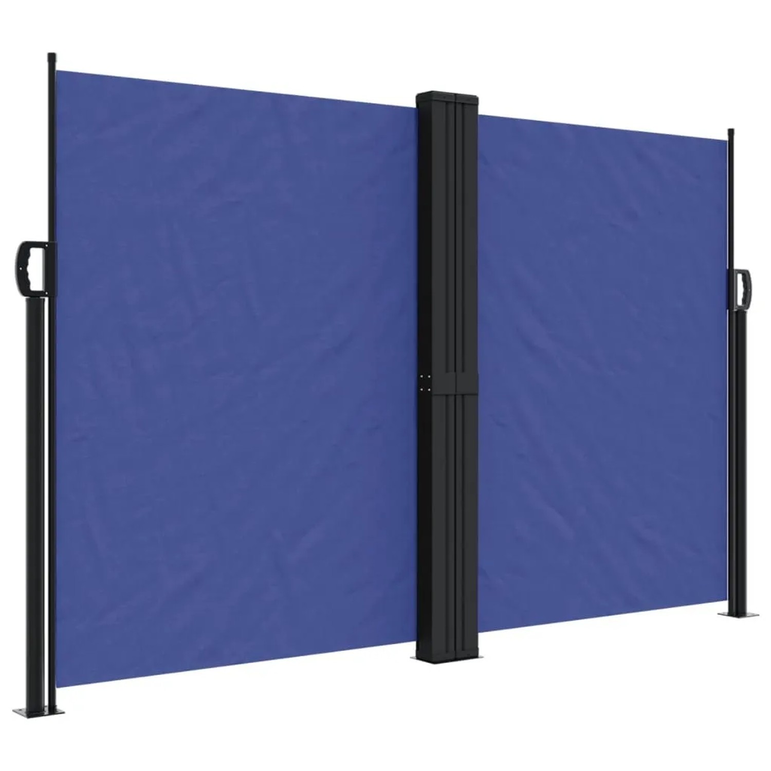 vidaXL Seitenmarkise Ausziehbar Blau 160x600 cm 4004626