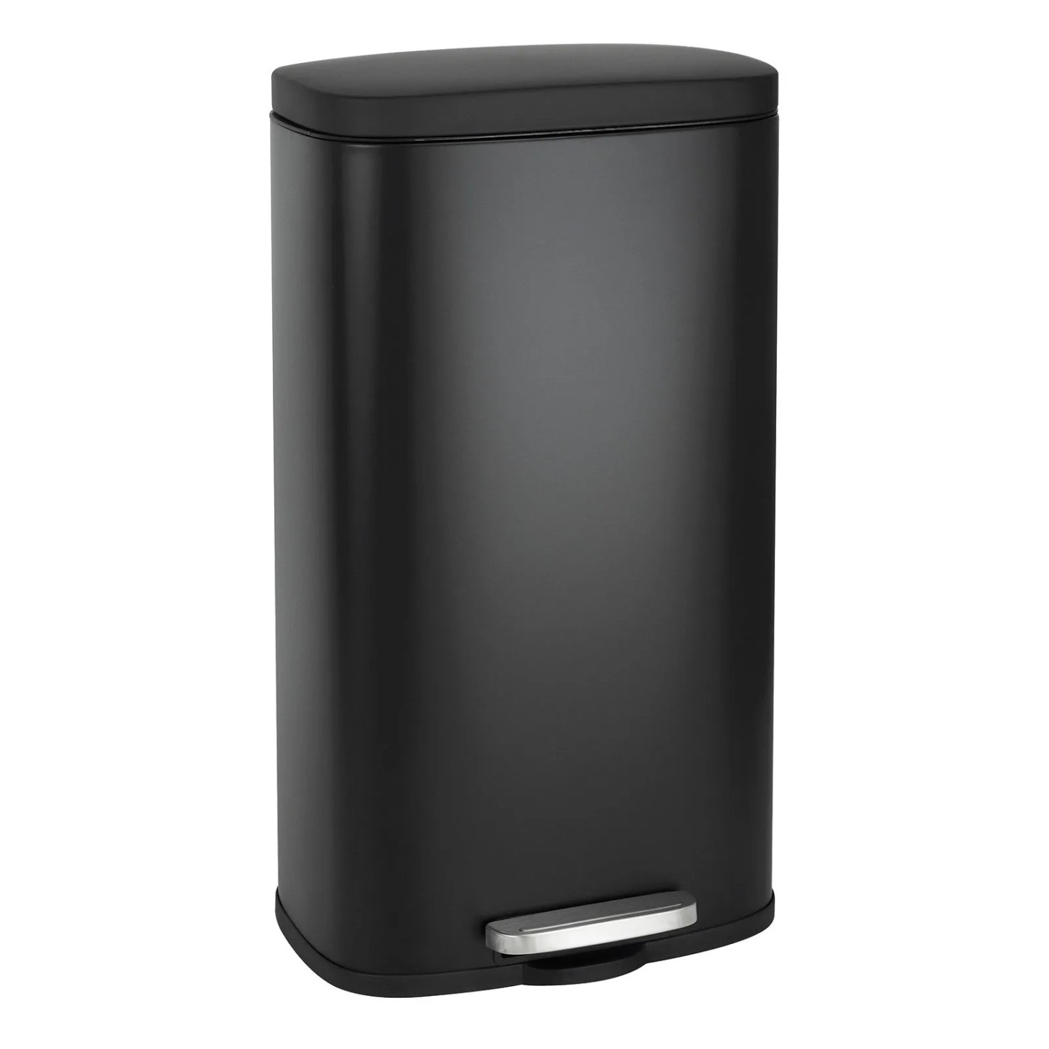 Svita TQ30 Mülleimer 30L Treteimer Abfallbehälter Softclose Deckel Schwarz