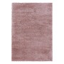 Ayyildiz Hochflorteppich Fluffy, rosa, 240x340 cm. Detailaufnahme des Teppichs.