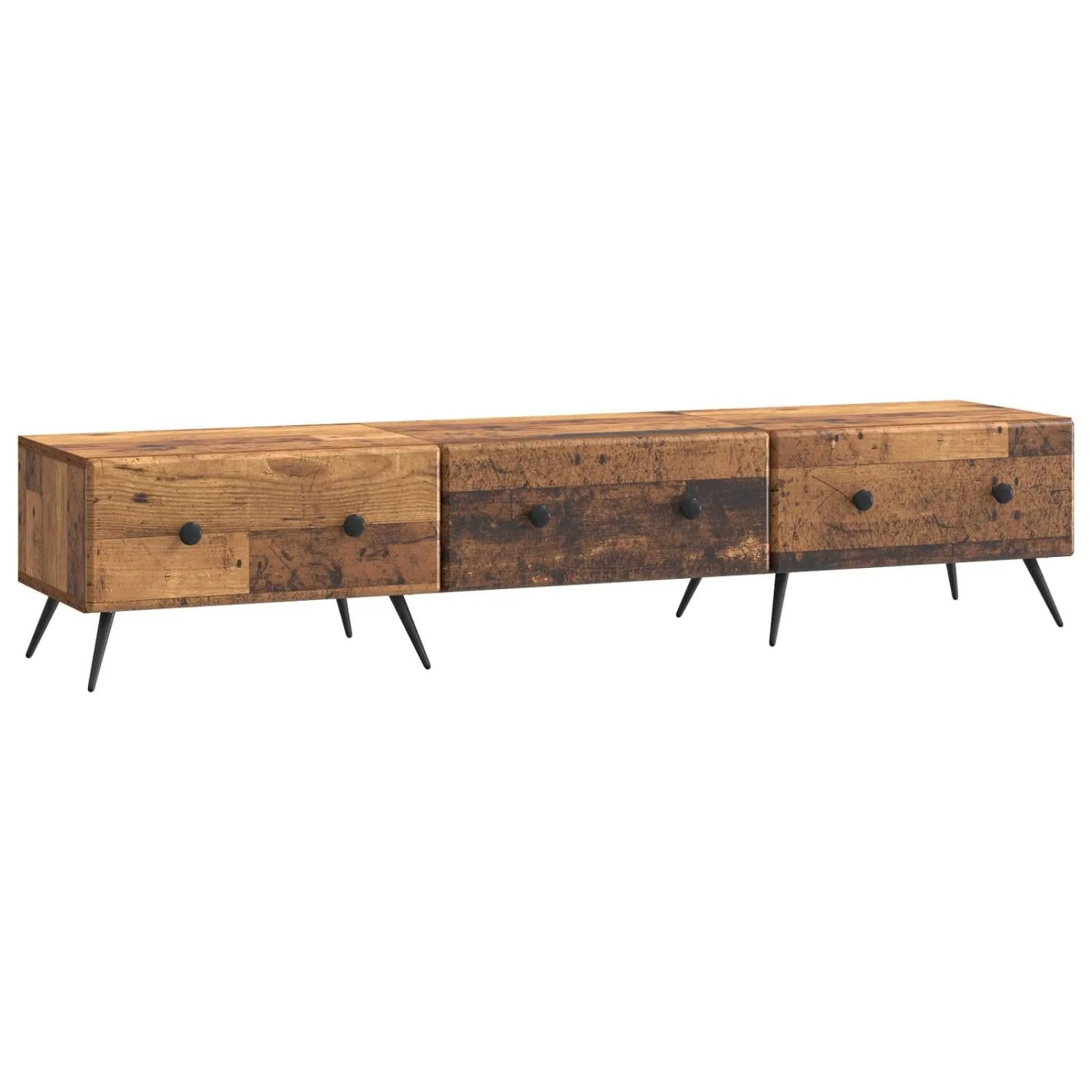 vidaXL TV-Schränk Altholz 147 x 34,5 x 30 cm Holzwerkstoff 895633