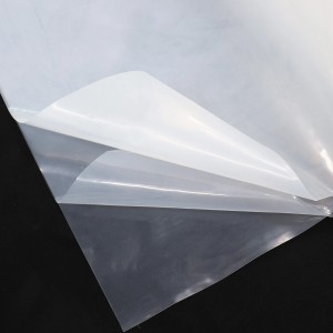 Transparente Aquagart Gartenfolie, UV5, 6m breit, für Gewächshaus, Frühbeet oder als Abdeckung.