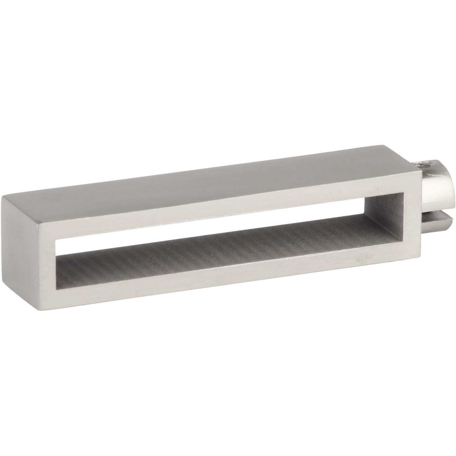 Mydeco Gardinenstange-Endstück Air Edelstahl-Optik 1,8 cm x 1,8 cm