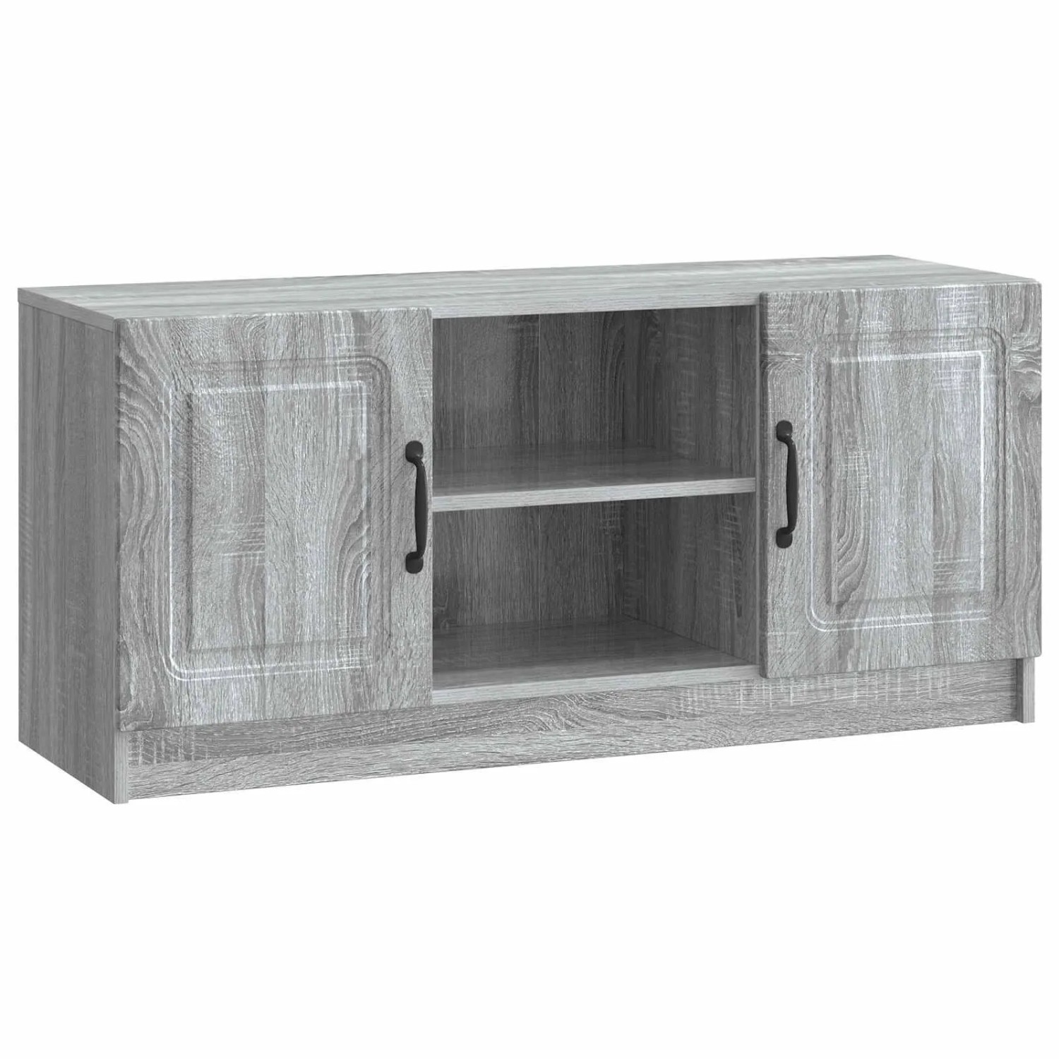vidaXL TV-Schränk Graues Sonoma 102 x 34,5 x 47 cm Holzwerkstoff 895851