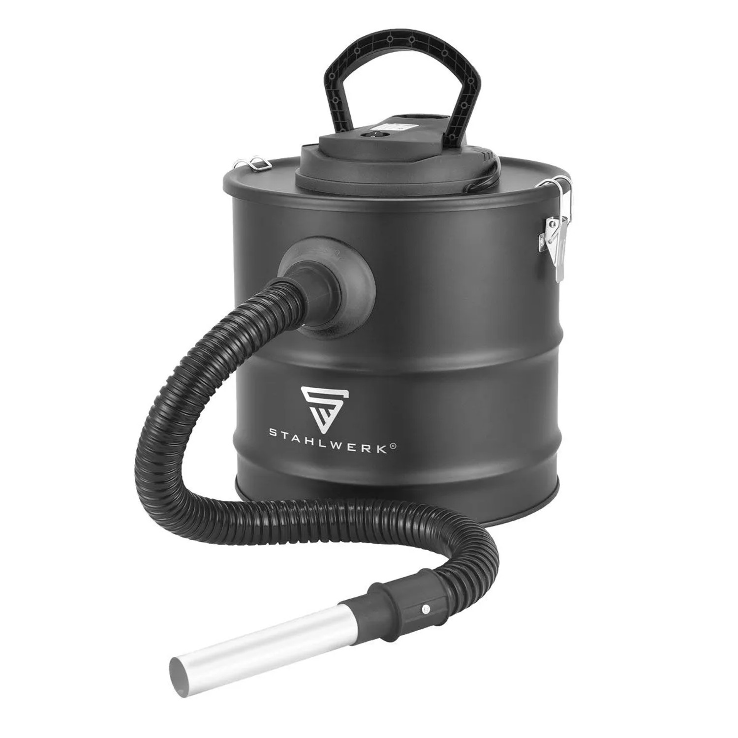 STAHLWERK Aschesauger 20L 1000W Kaminsauger Ofensauger Für Grill Ofen Kamin