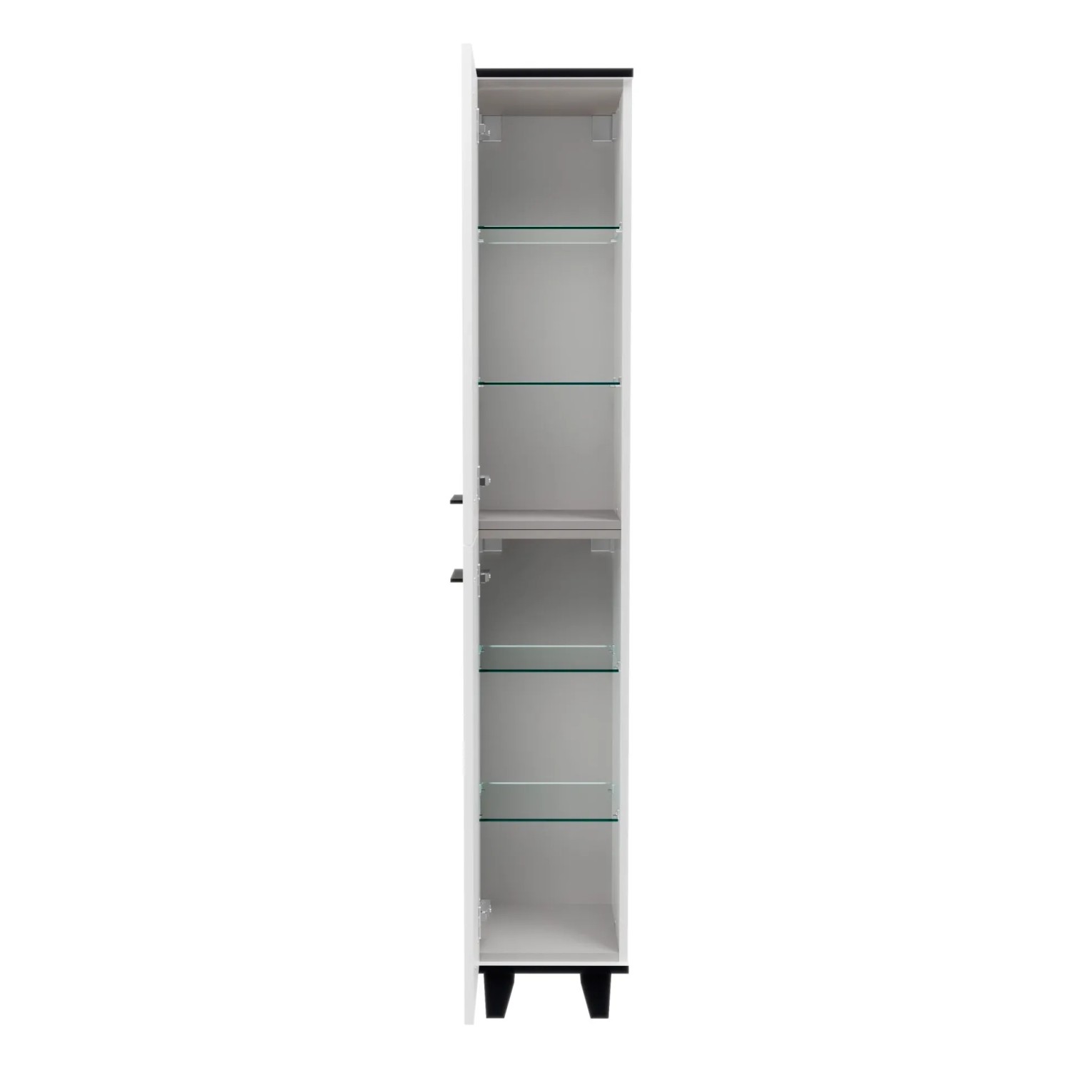 Fackelmann Bad Hochschrank TE-A 30 cm breit 175,2 cm hoch Weiß Matt kaufen bei OBI
