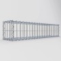 Gabiona Gabione, 20x100x20 cm, Maschenweite 5x10 cm, Drahtgitter für Mauersysteme.
