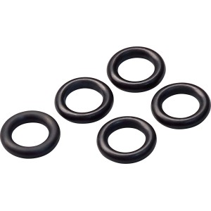 5er-Set O-Ringe (7,8x2,5 mm) für Ventiloberteil, Gummidichtungen für Waschtisch-Armaturen.