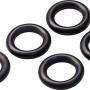 5er-Set O-Ringe (7,8x2,5 mm) für Ventiloberteil, Gummidichtungen für Waschtisch-Armaturen.