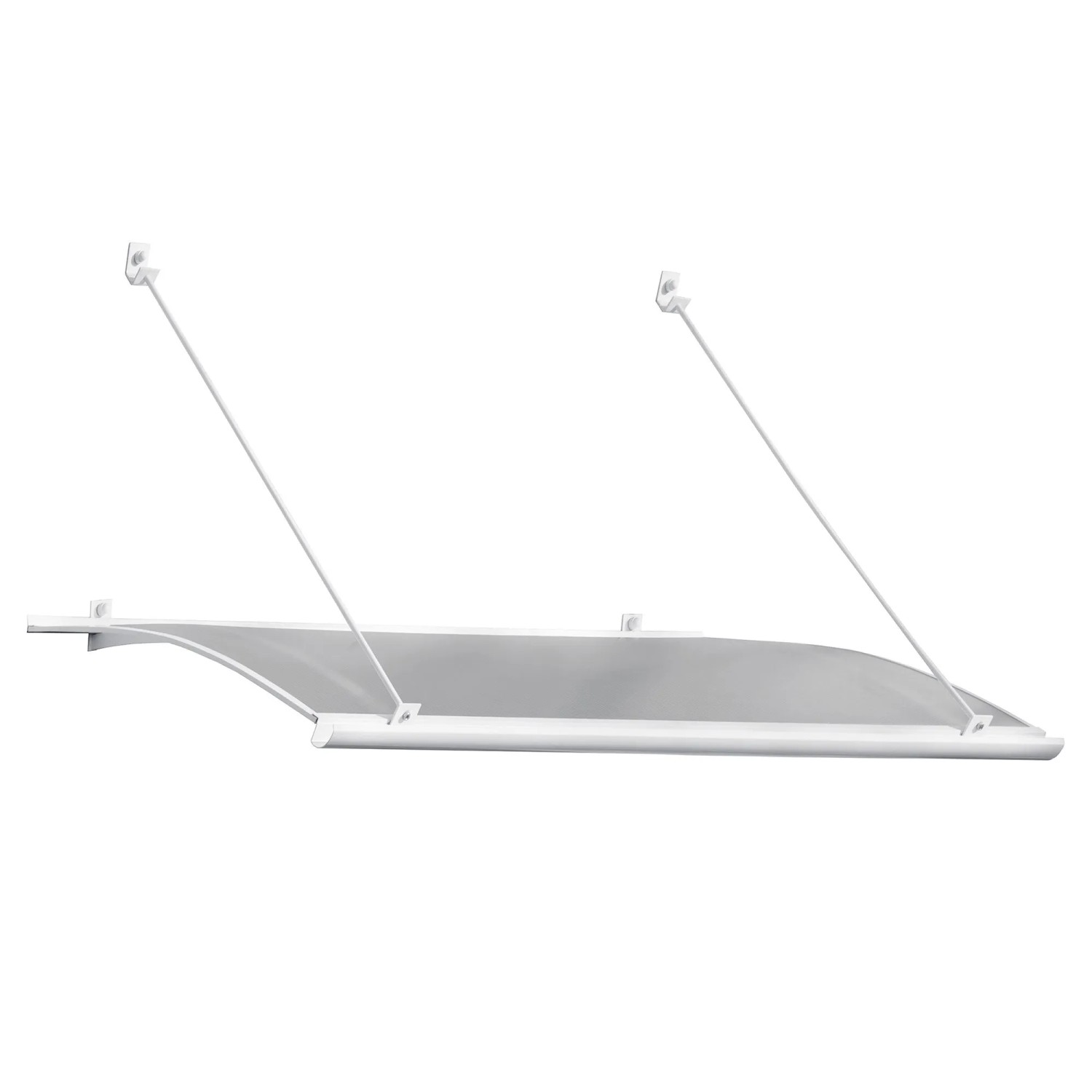 Roro Vordach V151 Weiß 140 cm x 83 cm x 67 cm