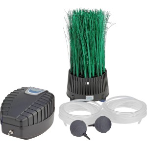 Oase OxyTex Set 500: Teichbelüfter-Set mit Pumpe, Schläuchen und Ausströmern für optimale Teichbelüftung.