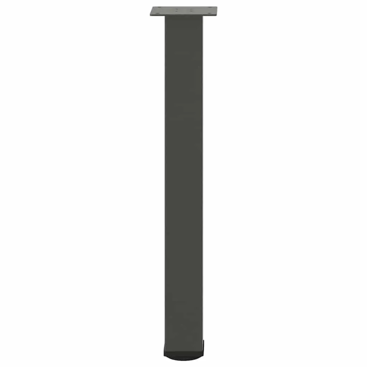 vidaXL Konsolentischbeine 4 Stk Anthrazit 72-74 cm Stahl 4012470_5