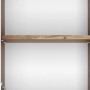 Innenansicht Held Möbel Midischrank Bari, 40 cm, weiß-Wotaneiche, mit Einlegeboden.