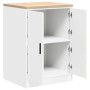 vidaXL Garagen-Aufbewahrungsschrank Weiß 60x51x85 cm Massivholz Kiefer 860571_5