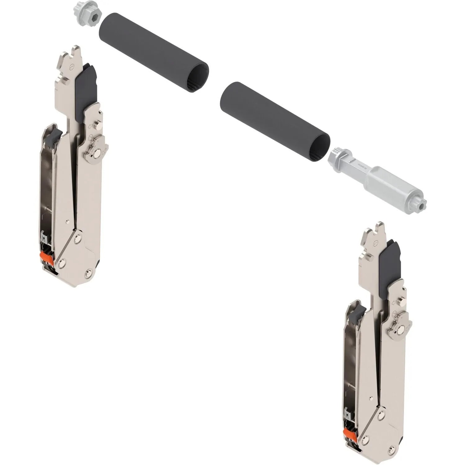 Blum Klappenbeschlag-Set Aventos Hl top 22L3200 Kh 300-340 mm für Kraftspeicher