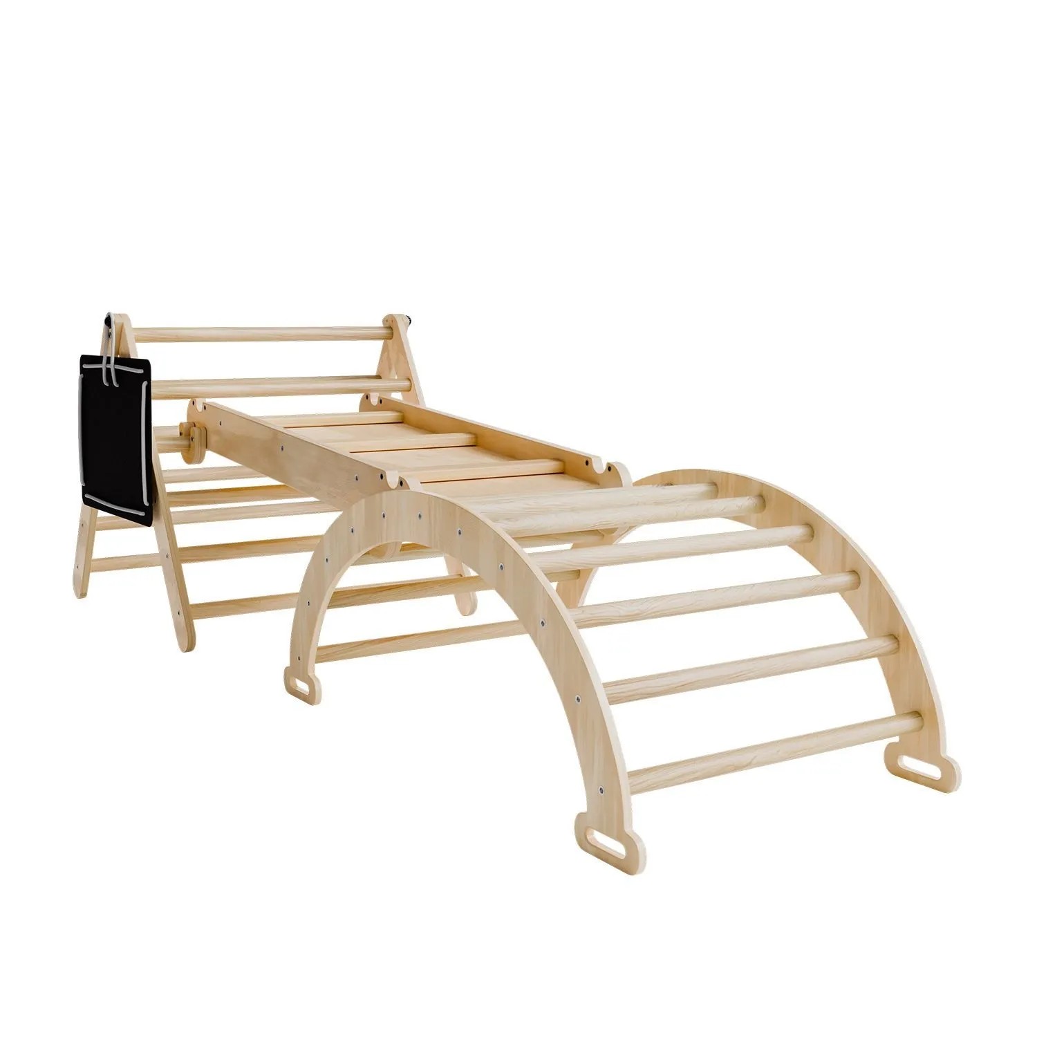 Juskys Kletterdreieck Movario mit Kissen 80x50cm Klein