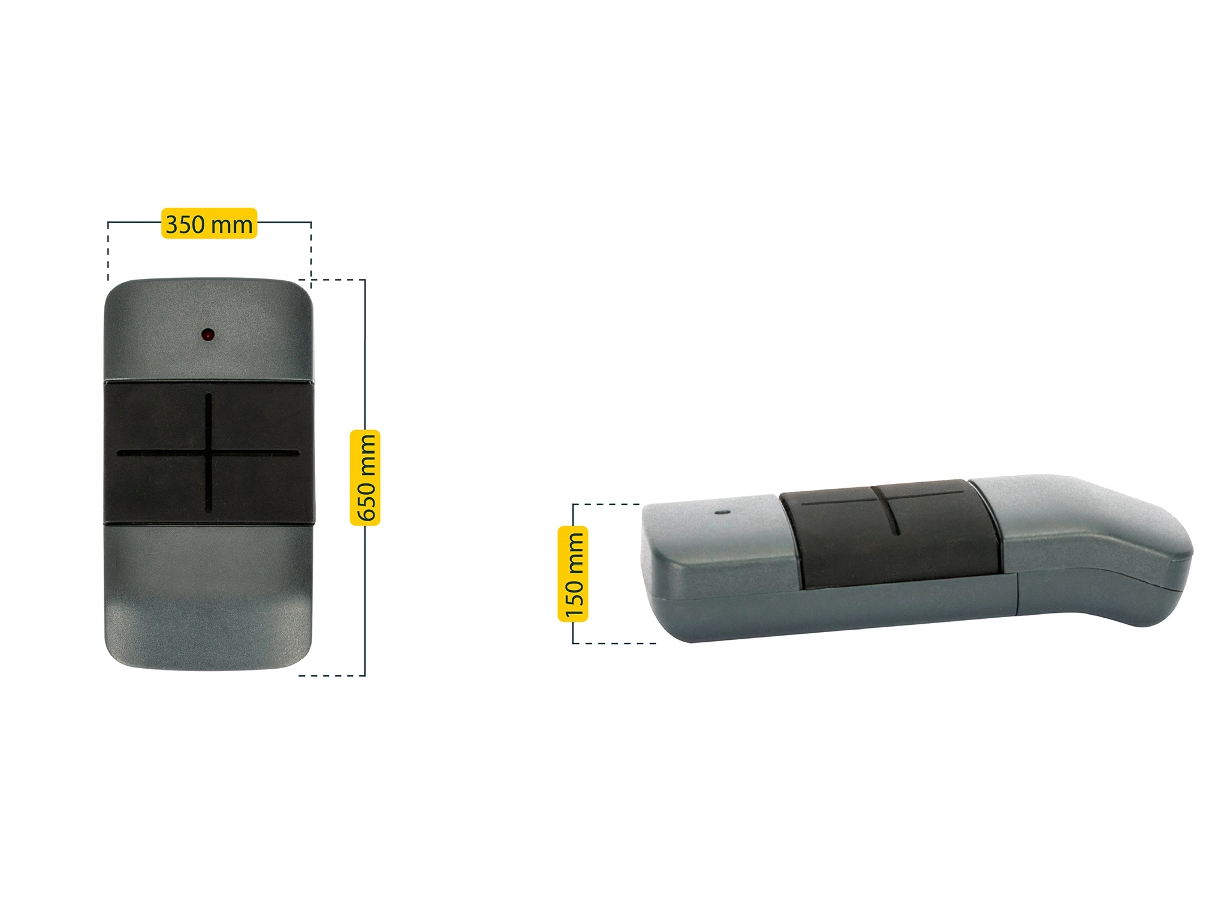 Schellenberg Garagentorantrieb Powerlift 1000 N – Für Tore Bis 16 M², Inkl. 2 Handsender, Hinderniserkennung