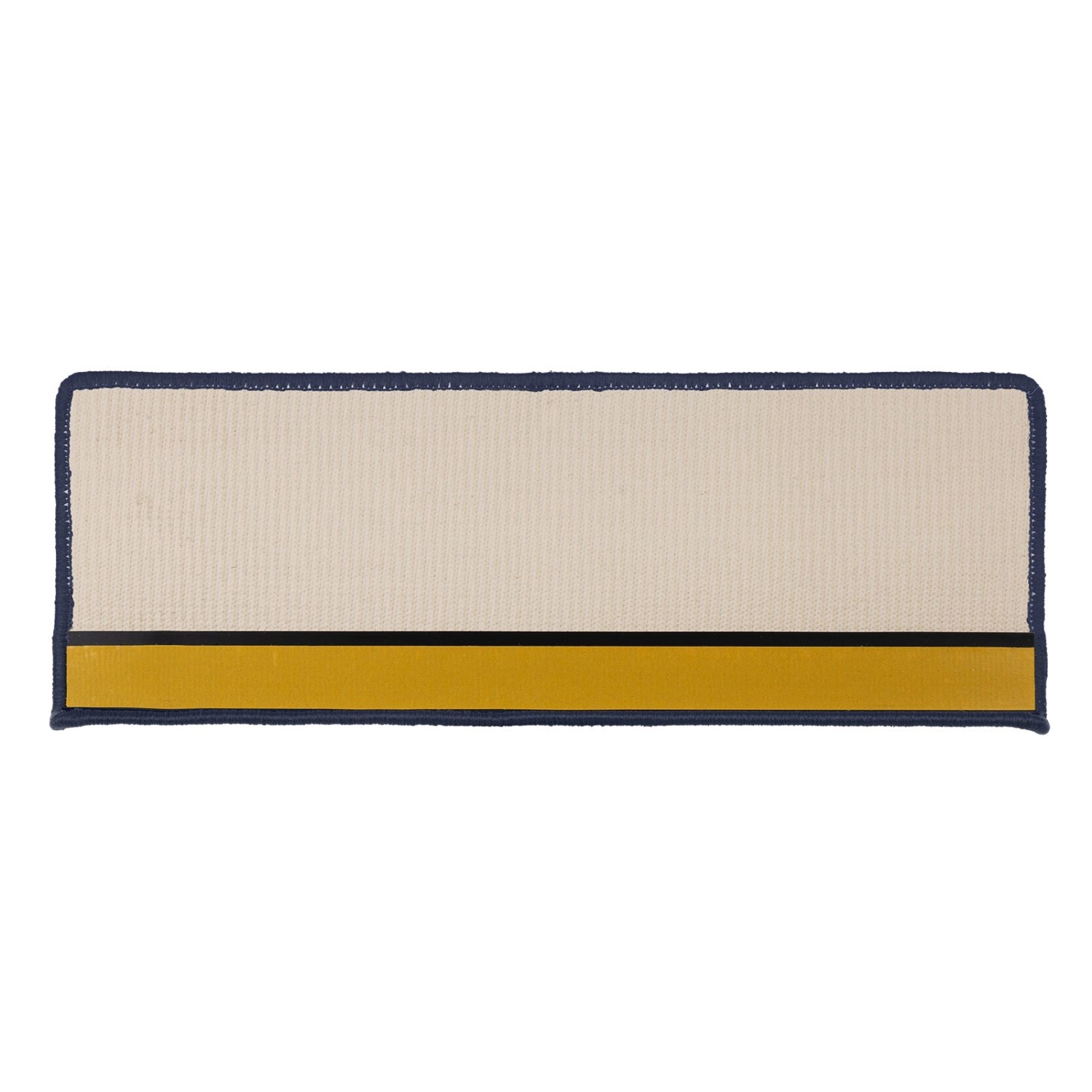 Rechteckige, selbstklebende, blaue Sisal Stufenmatte Pure Nature, 23,5x65 cm.