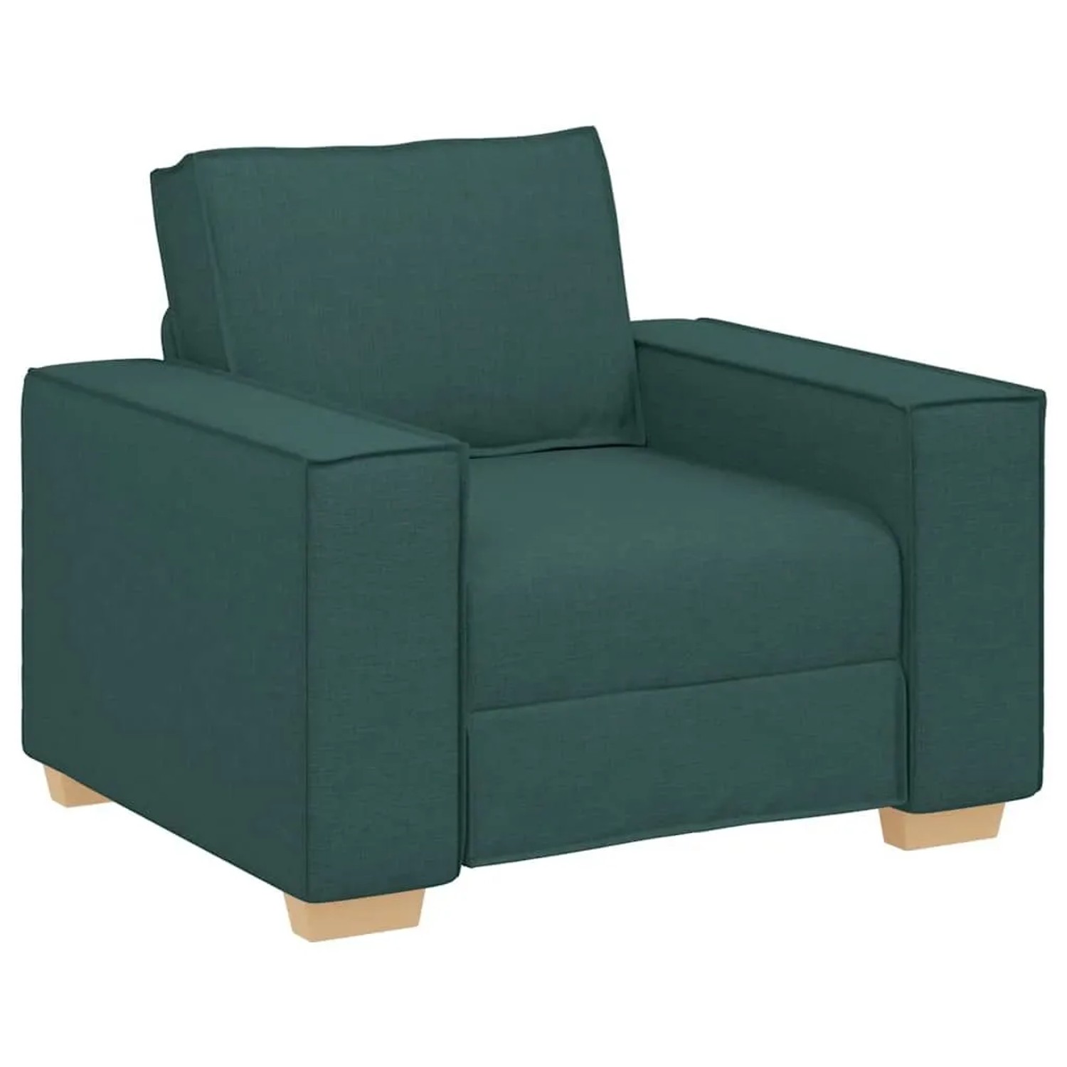 vidaXL Sofa Stuhl Dunkelgrün 60 cm Stoff 4104965 günstig online kaufen