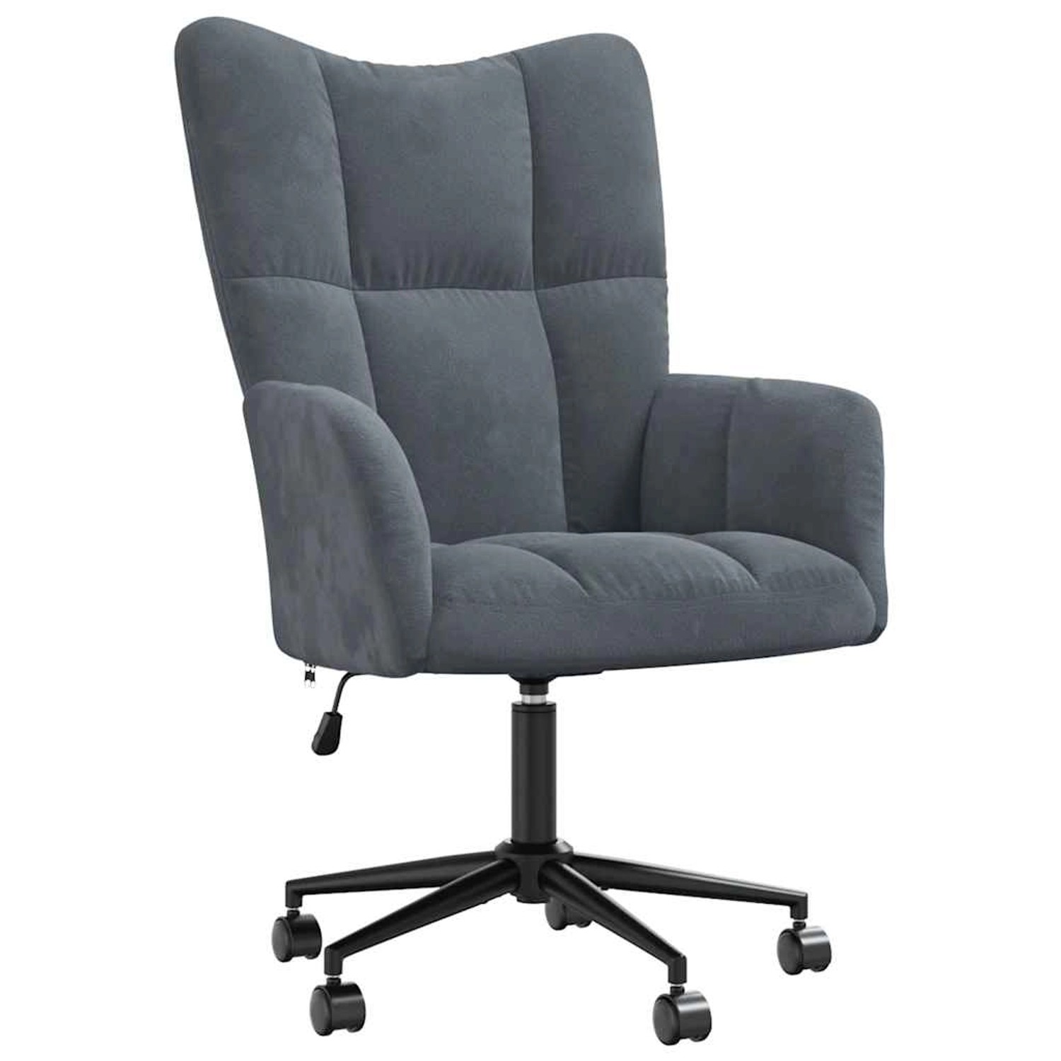 vidaXL Relaxsessel Dunkelgrau Samt 328173 günstig online kaufen