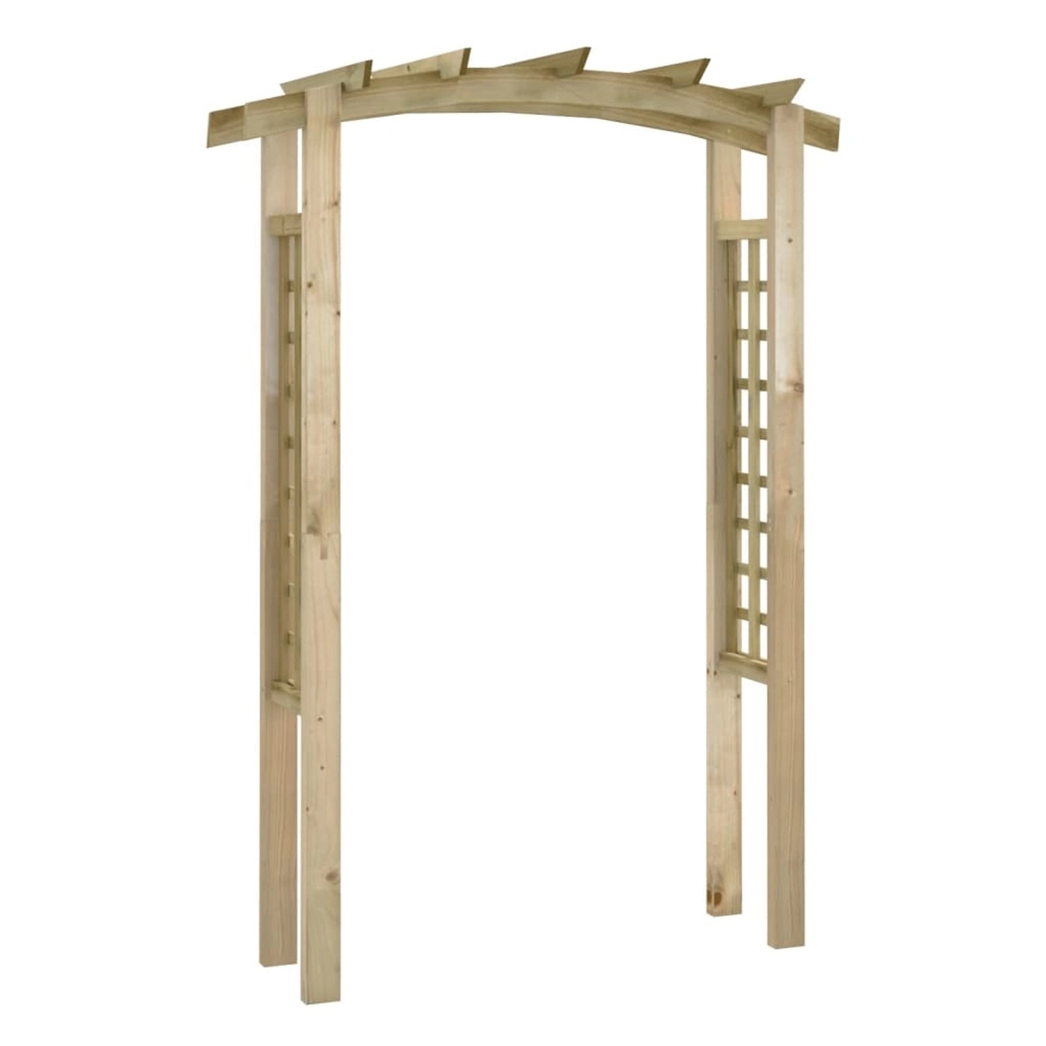 vidaXL Gartenbogen 150x60x210 cm Holz