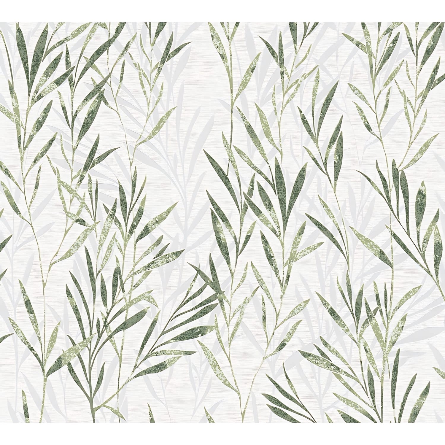 PROFHOME 367123-GU Blumen Tapete Natur Matt Grün Weiß 0,53 m x 10,05 m 5,33 günstig online kaufen