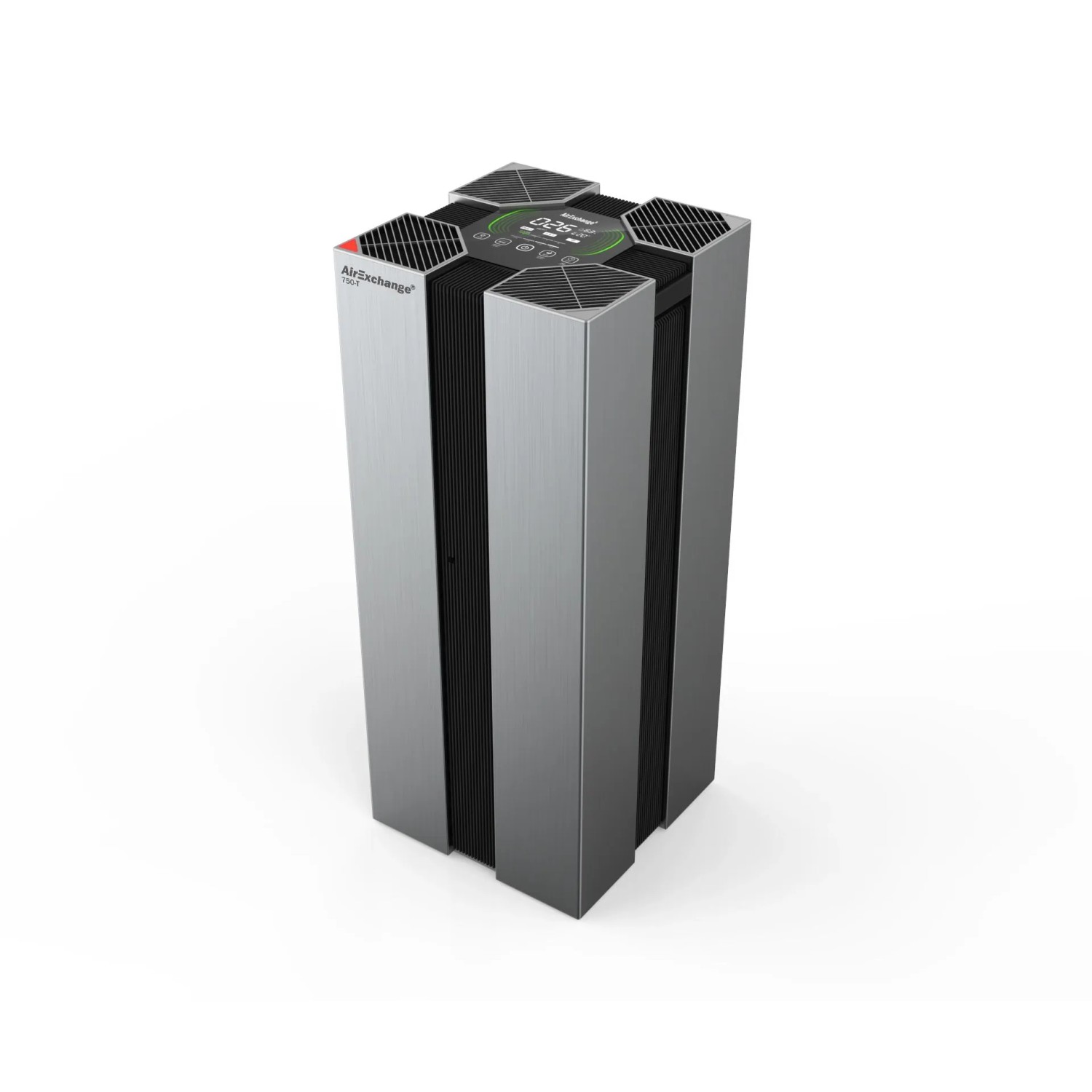 AirExchange Luftreiniger 750T Mit UVC Lichttechnologie HEPA 14 Filter Entfernt 99,995% Der Partikel Bis 120 M² Farbe Ant...