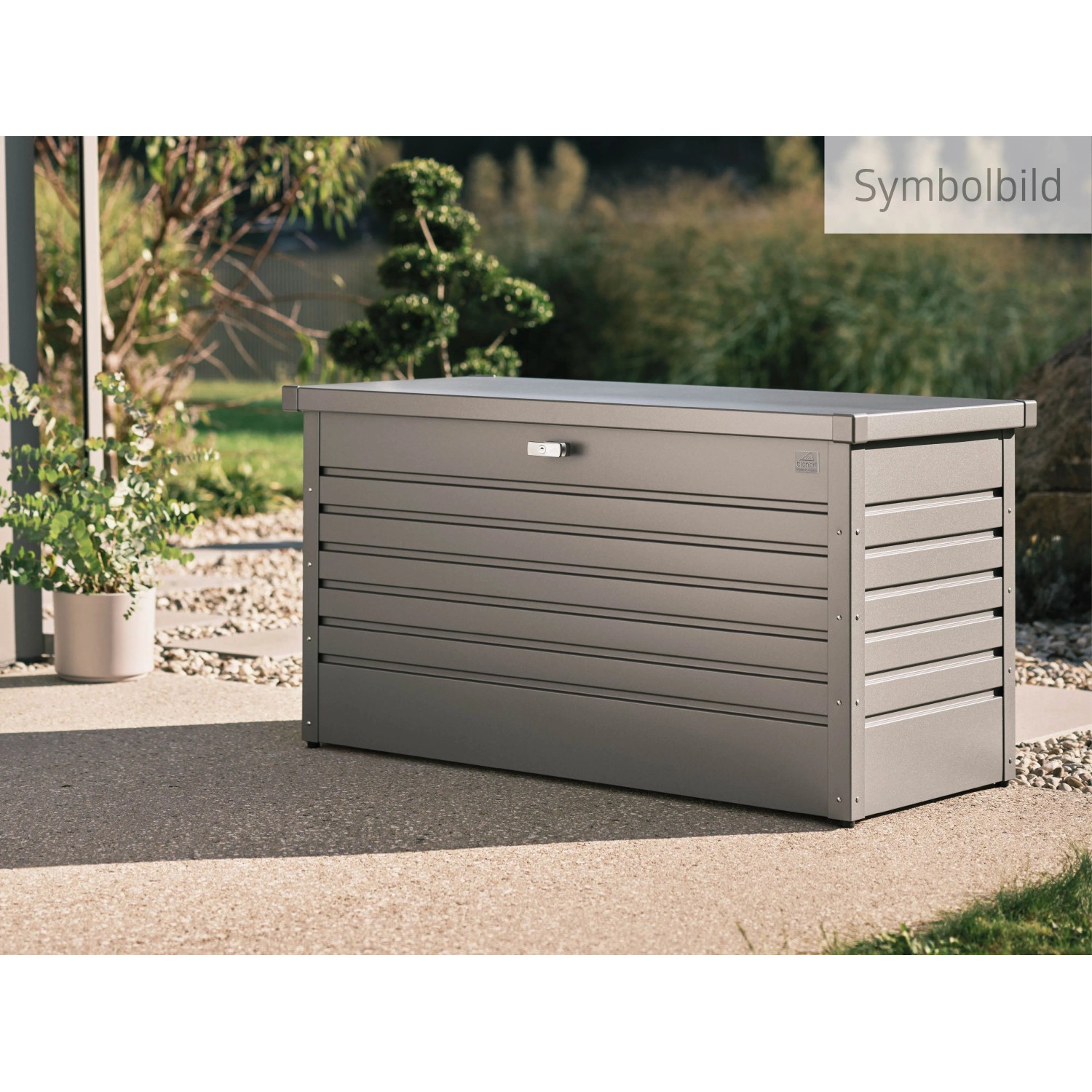 Biohort FreizeitBox Gr. 200, Quarzgrau-Metallic