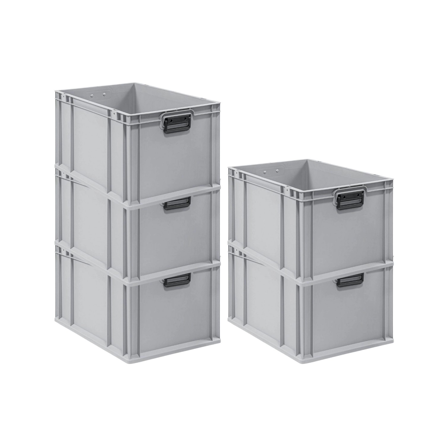 PROREGAL Spar Set 5x Eurobox Nextgen Portable Duo HxBxT 32 x 40 x 60 cm 65 günstig online kaufen