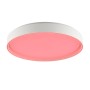 Weiße LED-Deckenleuchte Mona mit RGB-Funktion, Ø 49cm. Smarte Leuchte für individuelle Lichtstimmungen.