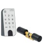 Burg-Wächter ENTRYhome 5001: Elektronisches Türschloss-Set mit Pincode-Tastatur und Profilzylinder.