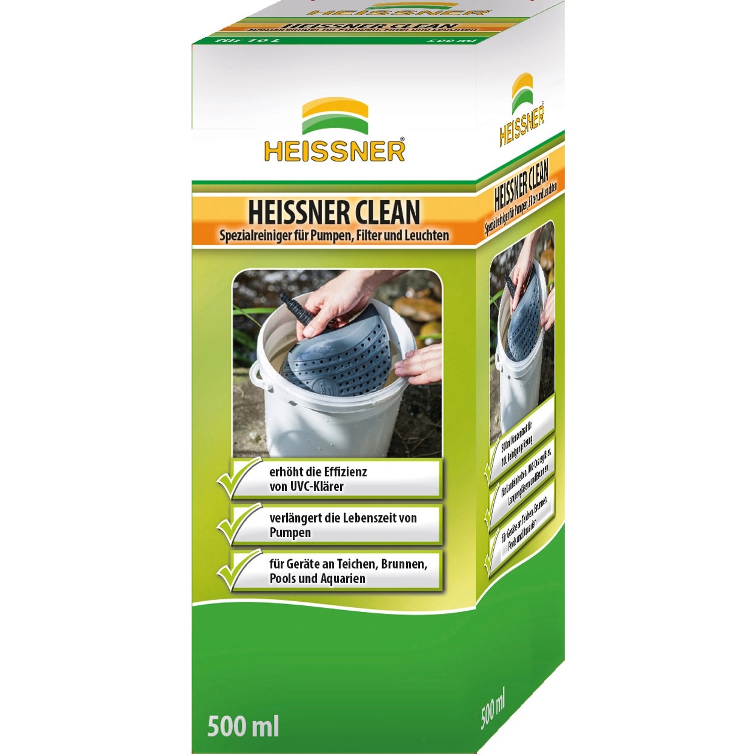 Heissner Clean Spezialreiniger für Pumpen, Filter und Leuchten