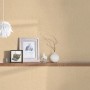 Livingwalls Vliestapete Uni Creme-Beige (53cmx10,05m). Dekorative Tapete im Wohnraum.