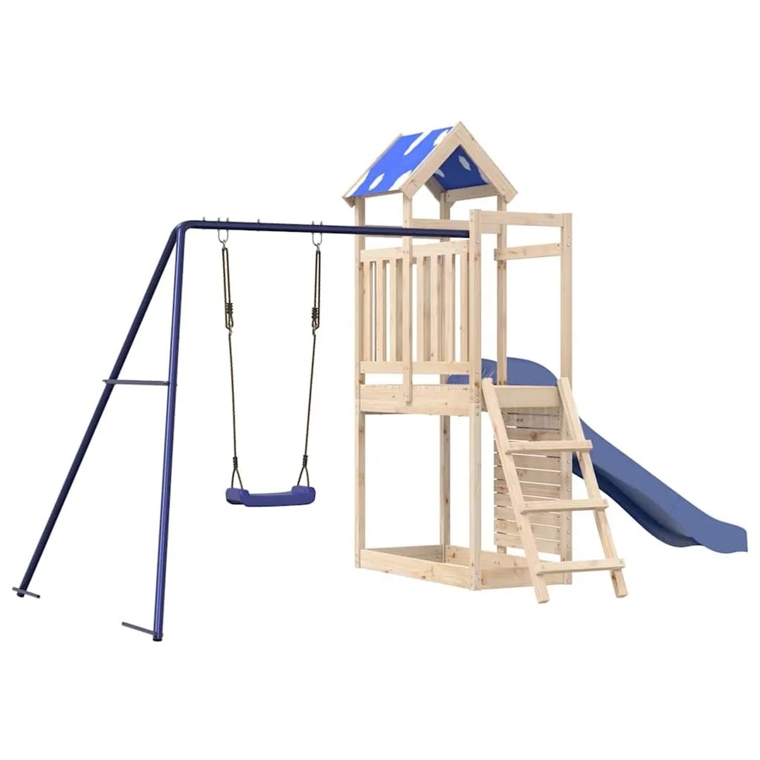 vidaXL Spielturm Massivholz Kiefer 3279142