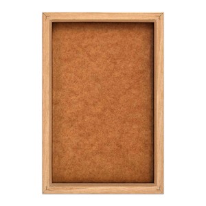 Reinders gerahmtes Bild Eukalyptus, 30x20 cm, für die Küche. Detailaufnahme des Holzrahmens.