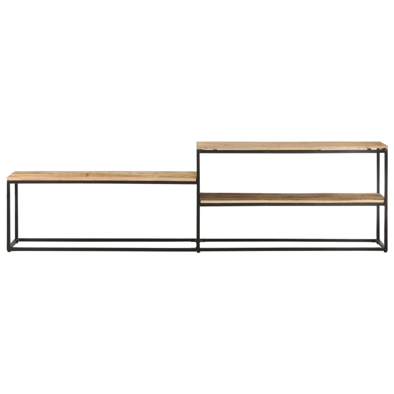 VidaXL TV-Schrank 180x30x50 cm Raues Mangoholz günstig online kaufen