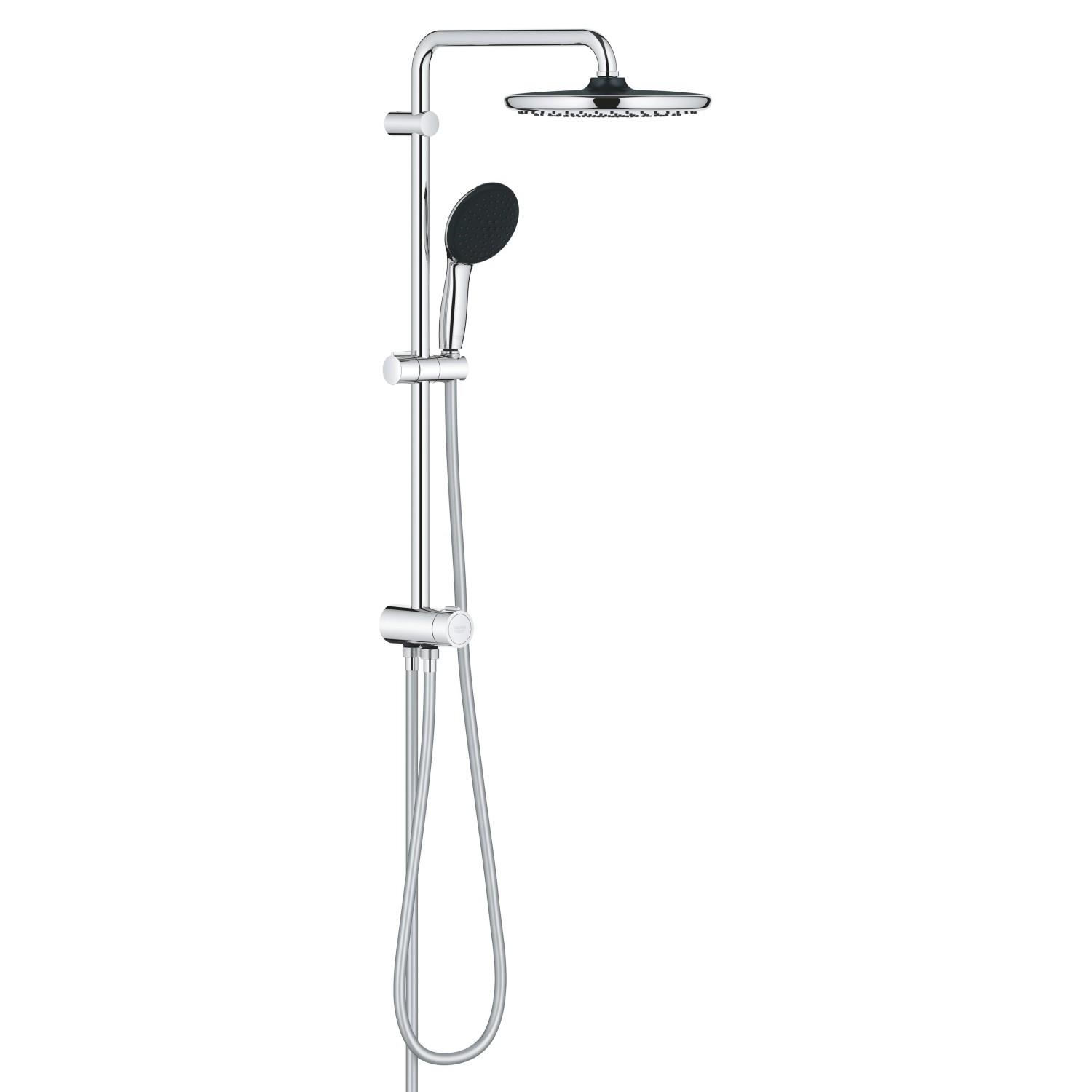Grohe Brausegarnitur Vitalio Comfort 250 Flex Rund mit Kopf- & Handbrause günstig online kaufen