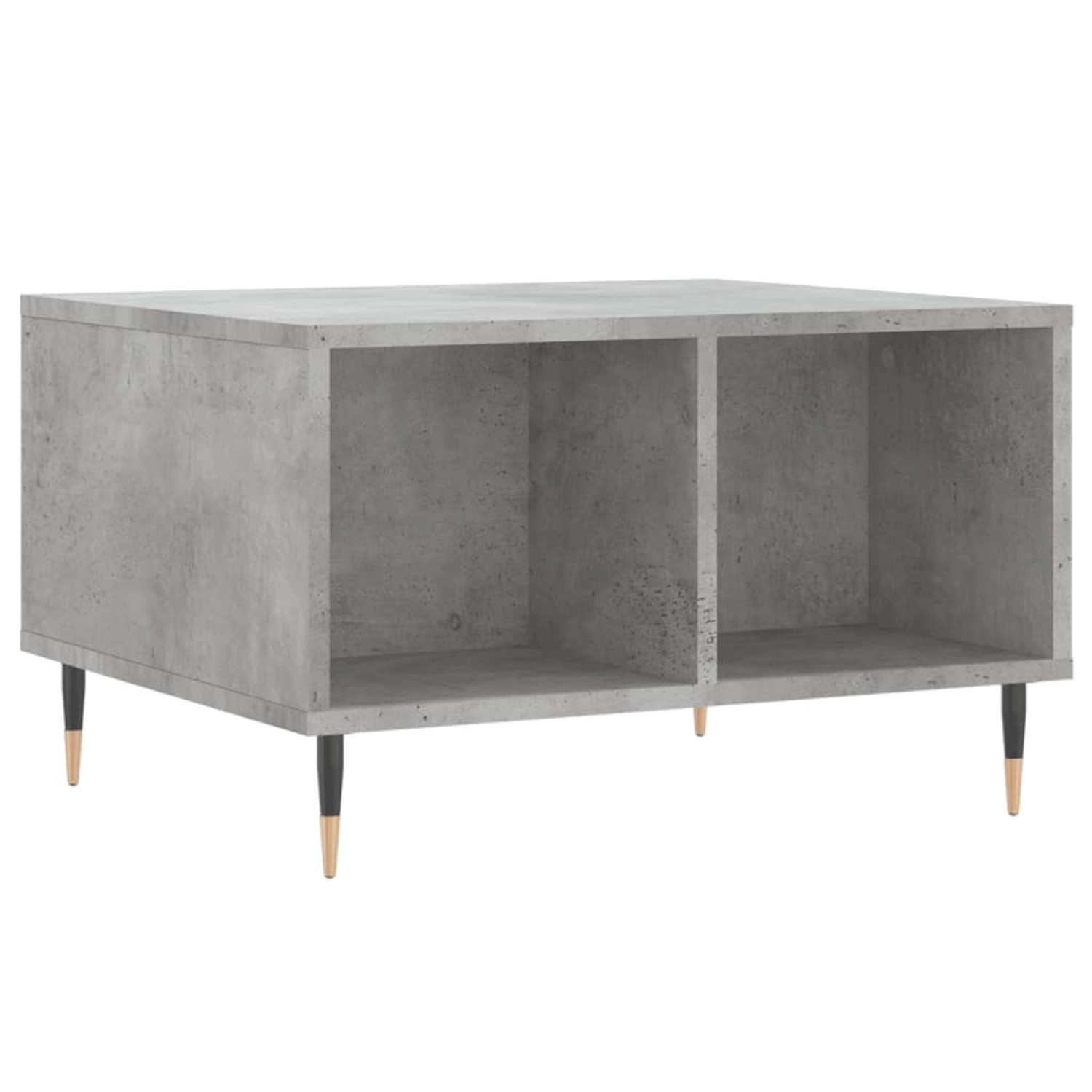 vidaXL Couchtisch Betongrau 60x50x36,5 cm Holzwerkstoff Modell 2 günstig online kaufen