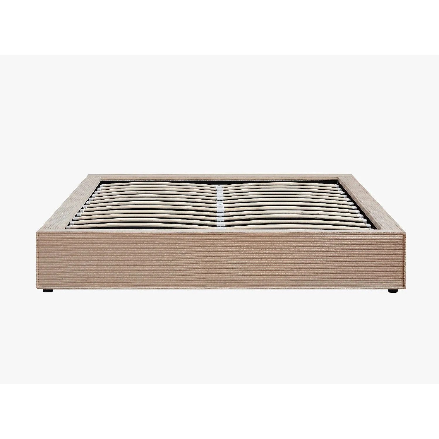 Vente-unique Bettgestell Mit Bettkasten Kareso Beige 220 cm