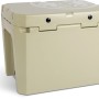 Petromax Kühlbox Sand, 25L. Passive Kühlbox für Camping und Ausflüge. Robuster PE-Korpus.
