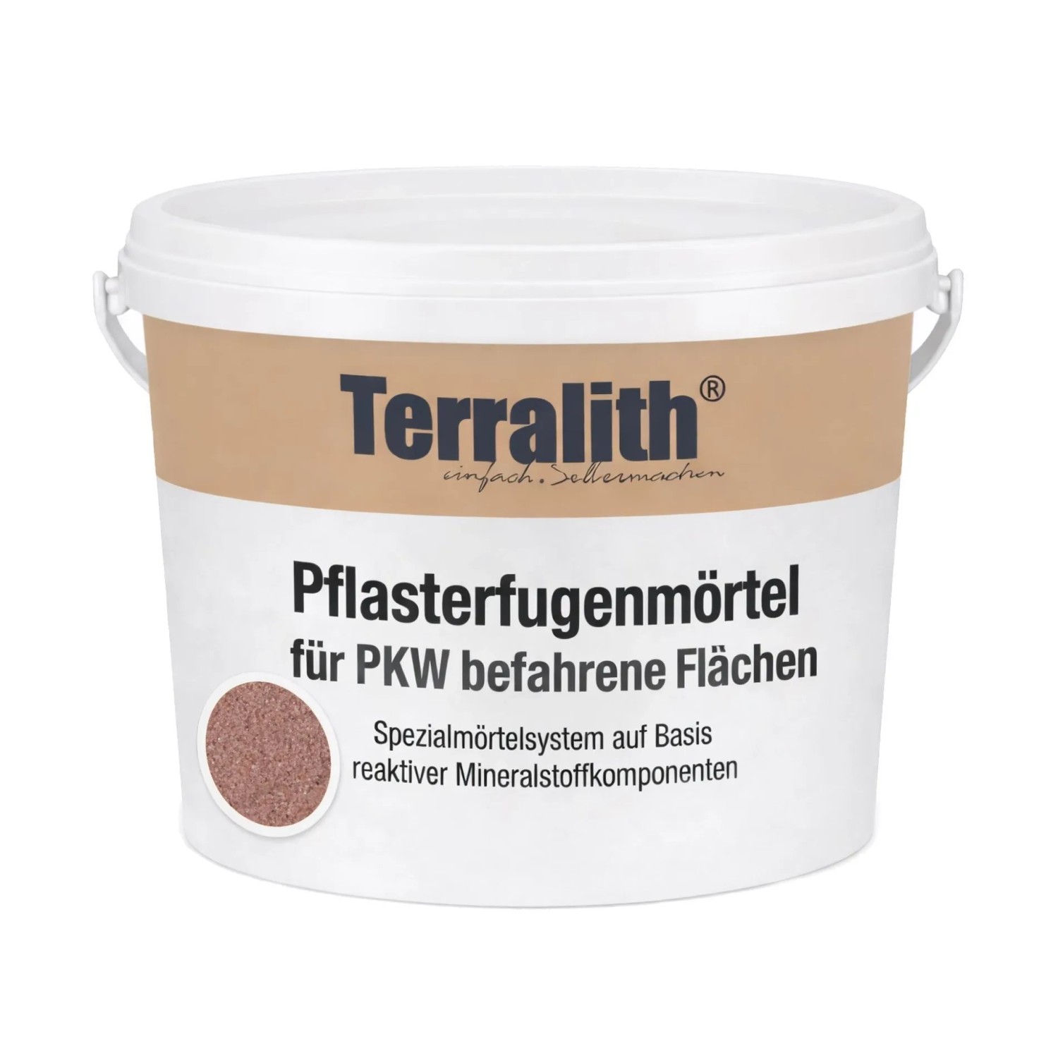 Terralith 2k Pflasterfugenmörtel Pkw 26 kg Beigebraun 6252