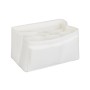 Relaxdays Taschenorganizer Filz Weiß Mit Fächern 16,5 cm x 29 cm x 20 cm 0,29 kg
