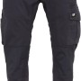 Schwarze Cat Bundhose Dynamic in Größe 32x30, Teil der Arbeitskleidung mit Cargotaschen.