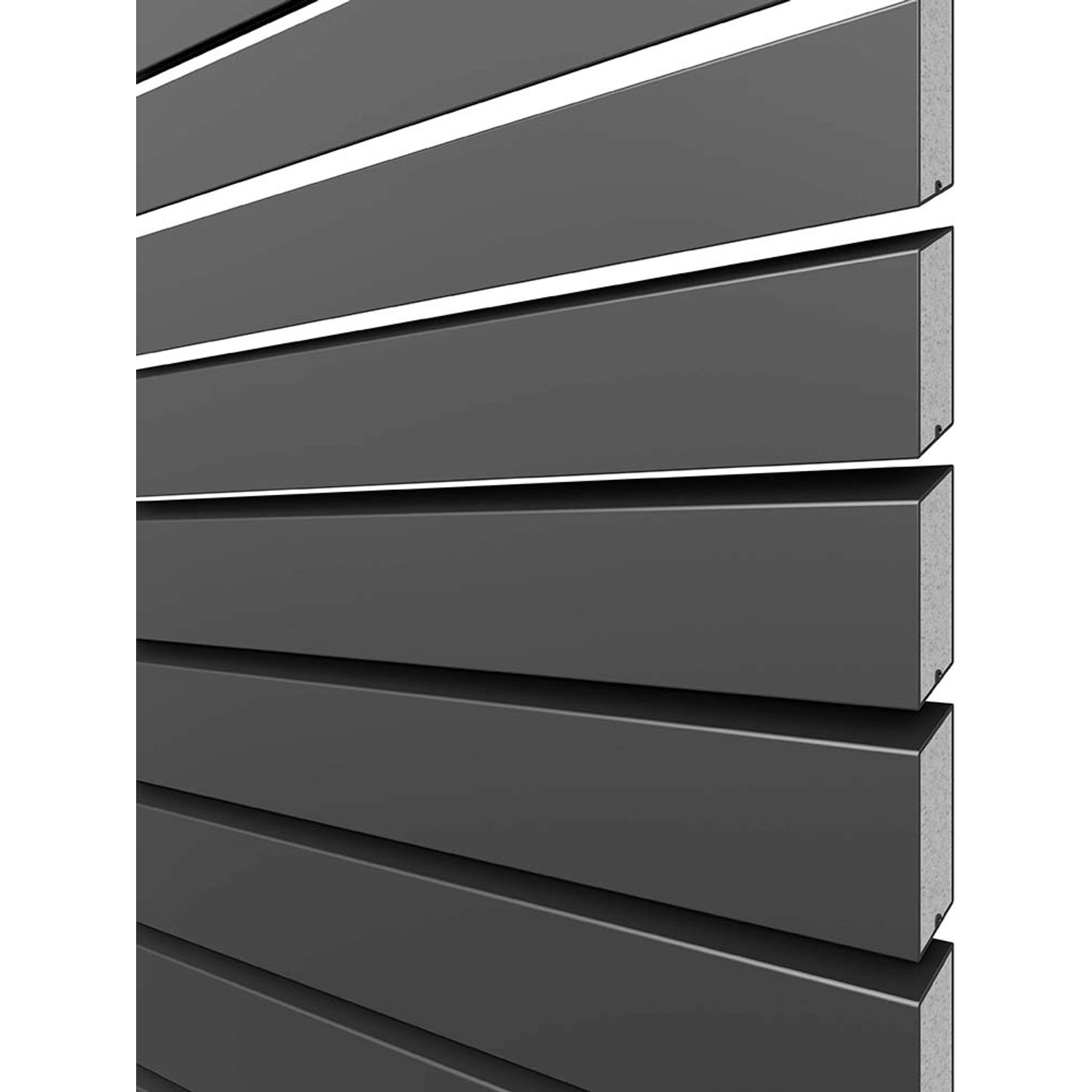 System Rhombus Anthrazit 180 cm x 2 cm x 90 cm kaufen bei OBI