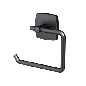AM.PM Toilettenpapierhalter Gem Schwarz ohne Deckel, Wandmontage.