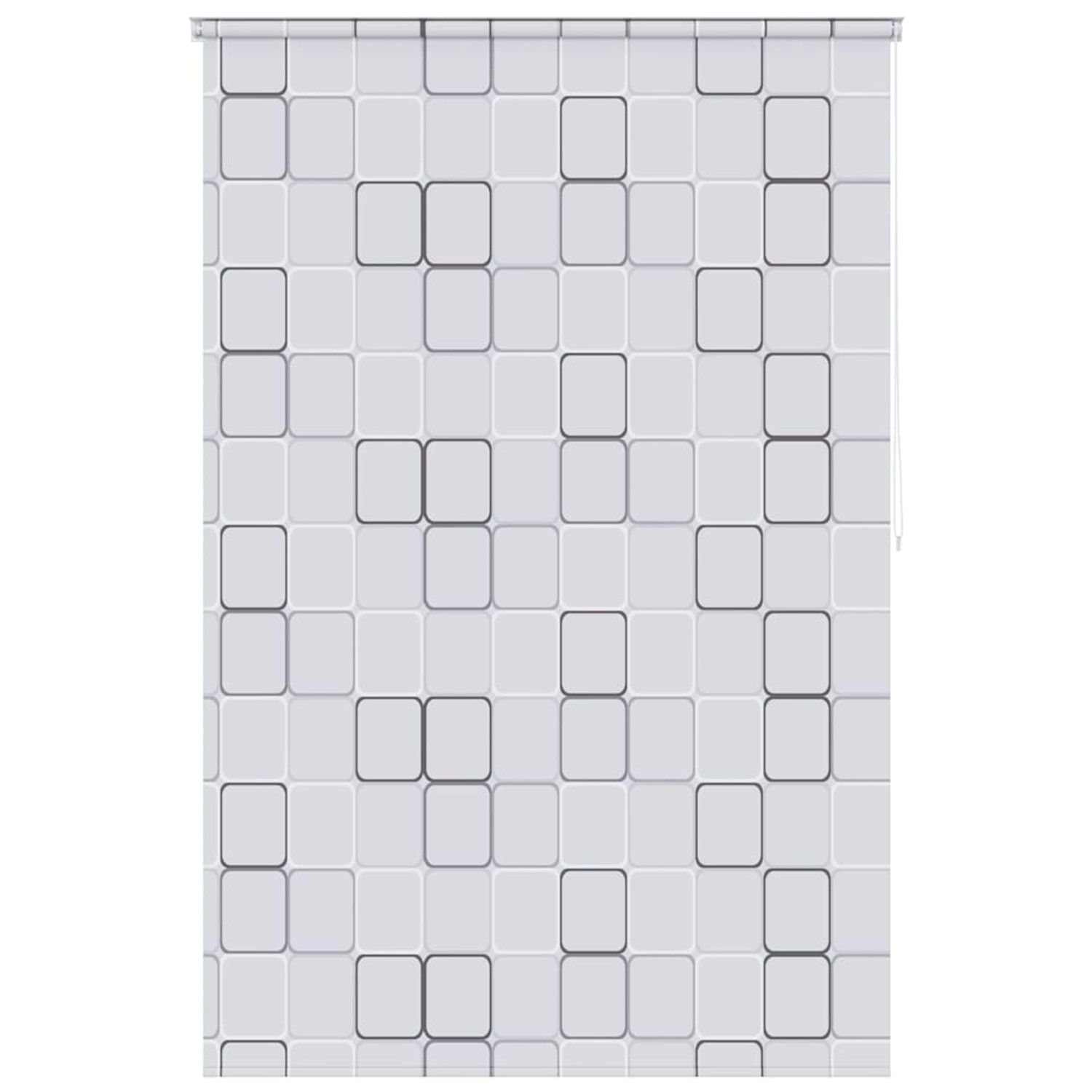 vidaXL Duschrollo 160x240 cm Quadratmuster 142851 günstig online kaufen