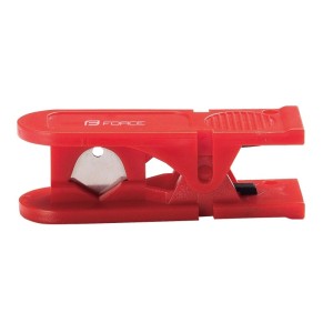 Roter Force Schneider für hydraulische Fahrrad Bremsschläuche mit Stahlklinge.